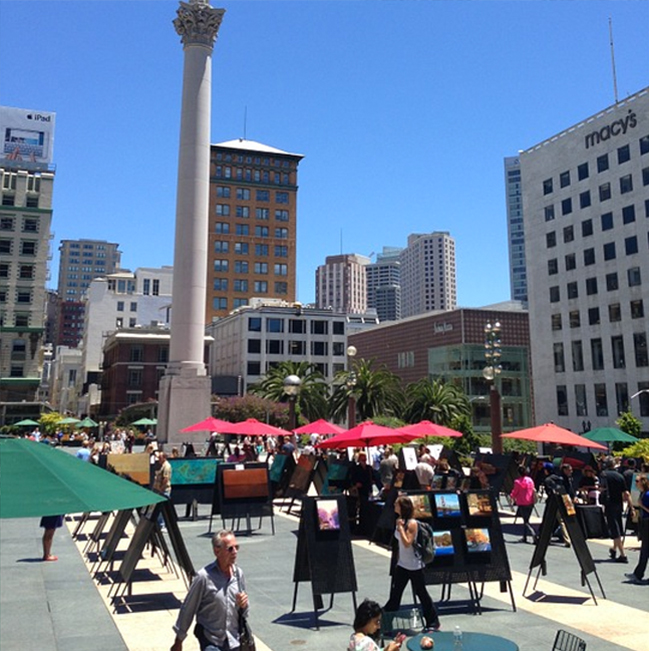 Explore Union Square, San Francisco's Upscale Shopping Hub